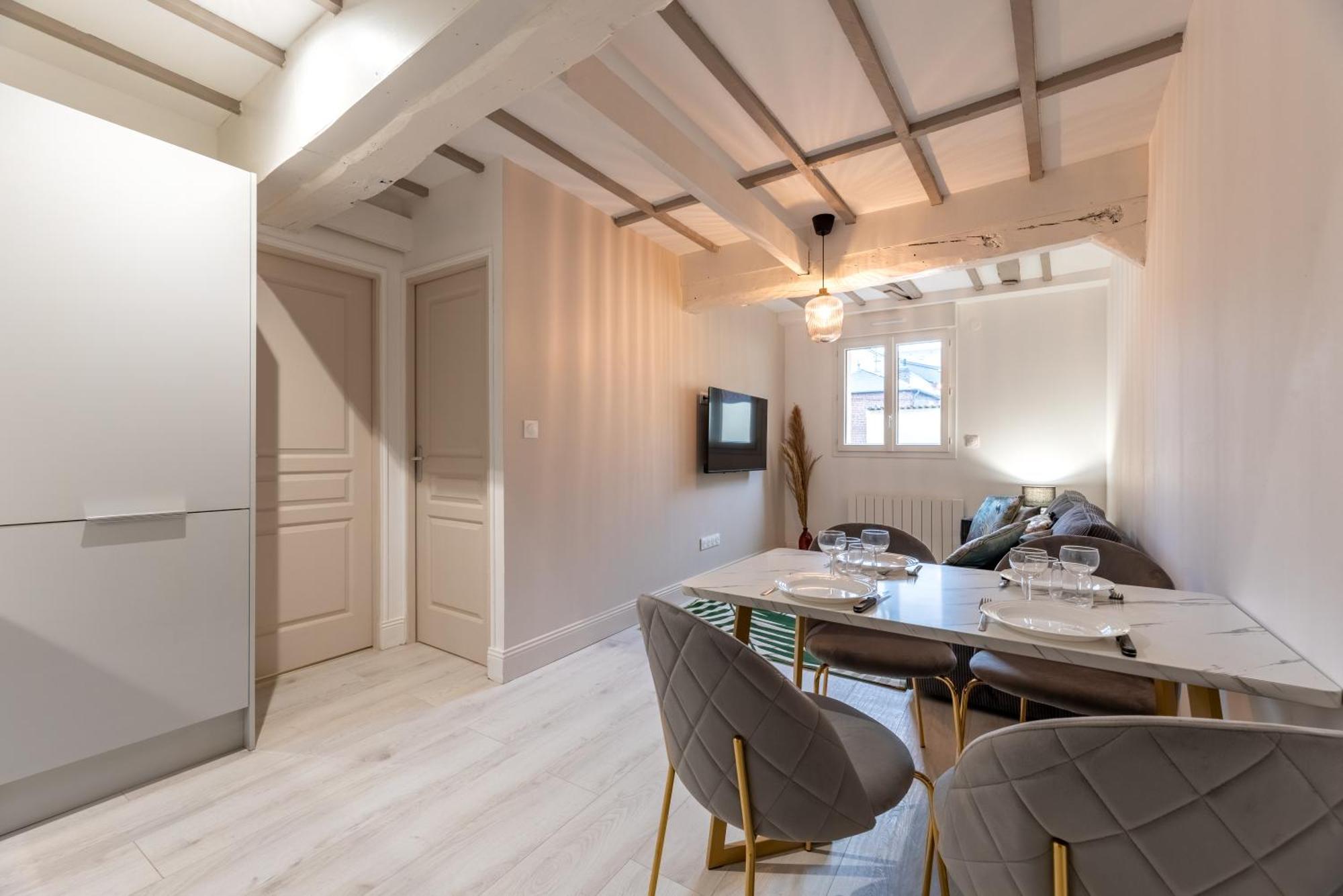 Villa Caron - Appartements Haut De Gamme Avec Chambre Hyper Centre Rouen Luaran gambar